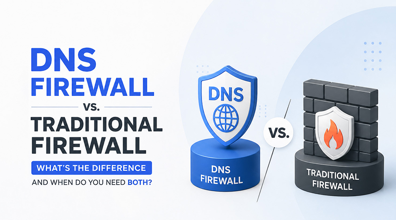 DNS Firewall vs. Traditional Firewall Whats the Difference and When Do You Need Both